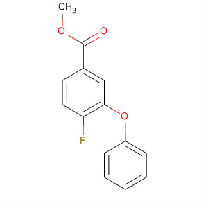 4-Fluoro-3-phenoxy-benzoic acid methyl ester Structure,117252-08-1Structure