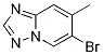 6-Bromo-7-methyl-[1,2,4]triazolo[1,5-a]pyridine Structure,1172534-83-6Structure