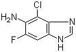 1H-benzimidazol-5-amine,4-chloro-6-fluoro-(9ci) Structure,117275-51-1Structure