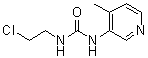 1-(2-Chloroethyl)-3-(4-methylpyridin-3-yl)urea Structure,117298-91-6Structure