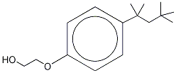 4-tert-Octylphenol Monoethoxylate-13C6 Structure,1173019-48-1Structure