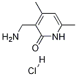 3-(Aminomethyl)-4,6-dimethylpyridin-2(1h)-onehydrochloride Structure,1173081-96-3Structure