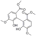 6,6’-Dihydroxy-5,5’-dimethoxy-2,2’-diphenic acid dimethyl ester Structure,1173188-30-1Structure