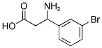 3-Amino-3-(3-bromophenyl)propanoic acid Structure,117391-50-1Structure