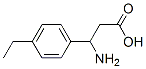 3-Amino-3-(4-ethylphenyl)propanoic acid Structure,117391-52-3Structure