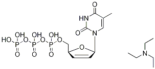 Stavudine triphosphate tea salt Structure,117404-75-8Structure