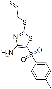 2-Allylthio-4-amino-5-tosylthiazole Structure,117420-83-4Structure