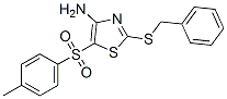 4-Amino-2-benzylthio-5-tosylthiazole Structure,117420-86-7Structure