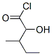 Pentanoyl chloride, 2-hydroxy-3-methyl- Structure,117486-00-7Structure