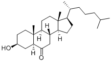 6-酮膽甾烷醇結構式_1175-06-0結構式