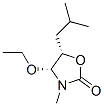 順式-(9ci)-4-乙氧基-3-甲基-5-(2-甲基丙基)-2-噁唑烷酮結(jié)構(gòu)式_117508-51-7結(jié)構(gòu)式