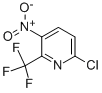 6-Chloro-3-nitro-2-(trifluoromethyl)pyridine Structure,117519-12-7Structure