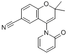 2,2-Dimethyl-4-(2-oxopyridin-1(2h)-yl)-2h-chromene-6-carbonitrile Structure,117545-11-6Structure