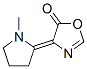 5(4H)-oxazolone,4-(1-methyl-2-pyrrolidinylidene)-,(z)-(9ci) Structure,117636-82-5Structure