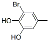 1,2-Benzenediol, 3-bromo-5-methyl-(9ci) Structure,117654-19-0Structure