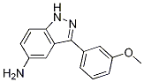 3-(3-Methoxyphenyl)-1h-indazol-5-amine Structure,1176588-15-0Structure