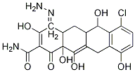 Des(dimethylamino)-4-hydrazone demeclocycline Structure,1177-81-7Structure