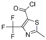 2-Methyl-4-(trifluoromethyl)-1,3-thiazole-5-carbonyl chloride Structure,117724-64-8Structure