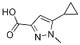 5-Cyclopropyl-1-methyl-1h-pyrazole-3-carboxylic acid Structure,1177291-38-1Structure