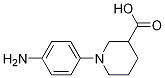 1-(4-Aminophenyl)piperidine-3-carboxylicacid Structure,1177345-22-0Structure