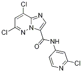 6,8-Dichloro-n-(2-chloropyridin-4-yl)imidazo[1,2-b]pyridazine-3-carboxamide Structure,1177416-21-5Structure