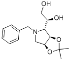 (S)-1-((3ar,4r,6as)-5-芐基-2,2-二甲基四氫-[1,3]二氧代[4,5-c]吡咯-4-基)-1,2-乙二醇結(jié)構(gòu)式_117781-06-3結(jié)構(gòu)式