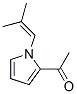 Ethanone, 1-[1-(2-methyl-1-propenyl)-1h-pyrrol-2-yl]-(9ci) Structure,117783-47-8Structure