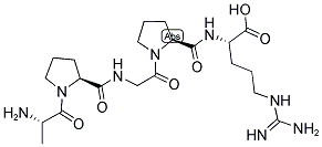 L-丙氨酰-L-脯氨酰甘氨酰-L-脯氨酰-L-精氨酸結(jié)構(gòu)式_117830-79-2結(jié)構(gòu)式