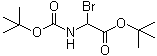 Alfa-bromo-n-boc-gly-otbu Structure,117833-60-0Structure