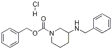 3-Benzylamino-piperidine-1-carboxylic acid benzyl ester-hcl Structure,1179362-03-8Structure