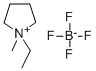 1-Ethyl-1-methylpyrrolidinium Tetrafluoroborate Structure,117947-85-0Structure