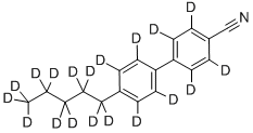 4-Cyano-4’-n-pentylbiphenyl-d19 Structure,117950-85-3Structure