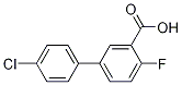 4-Chloro-4-fluoro-[1,1-biphenyl]-3-carboxylicacid Structure,1179618-11-1Structure