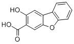 2-Hydroxy-3-dibenzofurancarboxylic acid Structure,118-36-5Structure