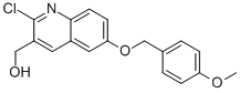 2-Chloro-6-[(4-methoxyphenyl)methoxy]-3-quinolinemethanol Structure,1180526-38-8Structure