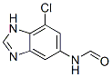 Formamide, n-(7-chloro-1h-benzimidazol-5-yl)-(9ci) Structure,118134-22-8Structure