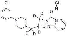 鹽酸曲唑酮-D6結(jié)構(gòu)式_1181578-71-1結(jié)構(gòu)式