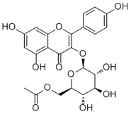 6’’-O-acetylastragalin Structure,118169-27-0Structure