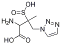 2-Amino-3-methyl-3-sulfino-4-(1h-1,2,3-triazol-1-yl)butyric acid Structure,118175-11-4Structure