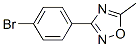 3-(4-Bromophenyl)-5-methyl-1,2,4-oxadiazole Structure,118183-92-9Structure