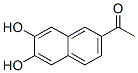 Ethanone, 1-(6,7-dihydroxy-2-naphthalenyl)-(9ci) Structure,118199-17-0Structure