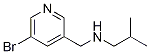 N-((5-bromopyridin-3-yl)methyl)-2-methylpropan-1-amine Structure,1183244-40-7Structure