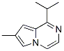 Pyrrolo[1,2-a]pyrazine, 7-methyl-1-(1-methylethyl)- (9ci) Structure,118356-01-7Structure