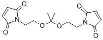 2,2-Bis(n-maleimidoethyloxy)propane Structure,118377-62-1Structure