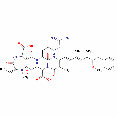 節(jié)球毒素結(jié)構(gòu)式_118399-22-7結(jié)構(gòu)式