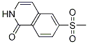 6-(Methylsulfonyl)isoquinolin-1(2h)-one Structure,1184914-68-8Structure