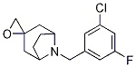 8-[(3-Chloro-5-fluorophenyl)methyl]spiro[8-azabicyclo[3.2.1]octane-3,2’-oxirane] Structure,1184917-32-5Structure