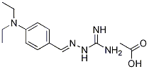 N-(4-diethylaminobenzylideneamino)guanidine acetic acid salt Structure,1185244-51-2Structure