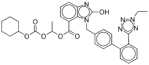 2-Desethoxy-2-hydroxy-2h-2-ethyl candesartan cilexetil Structure,1185256-03-4Structure