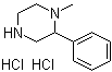 1-Methyl-2-phenyl-piperazinehydrochloride Structure,1185293-45-1Structure